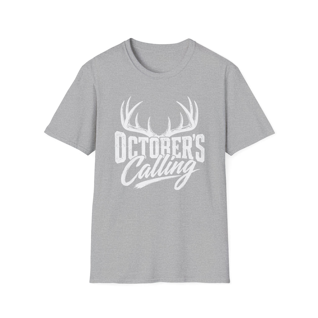 October's Calling Antlers T‑Shirt