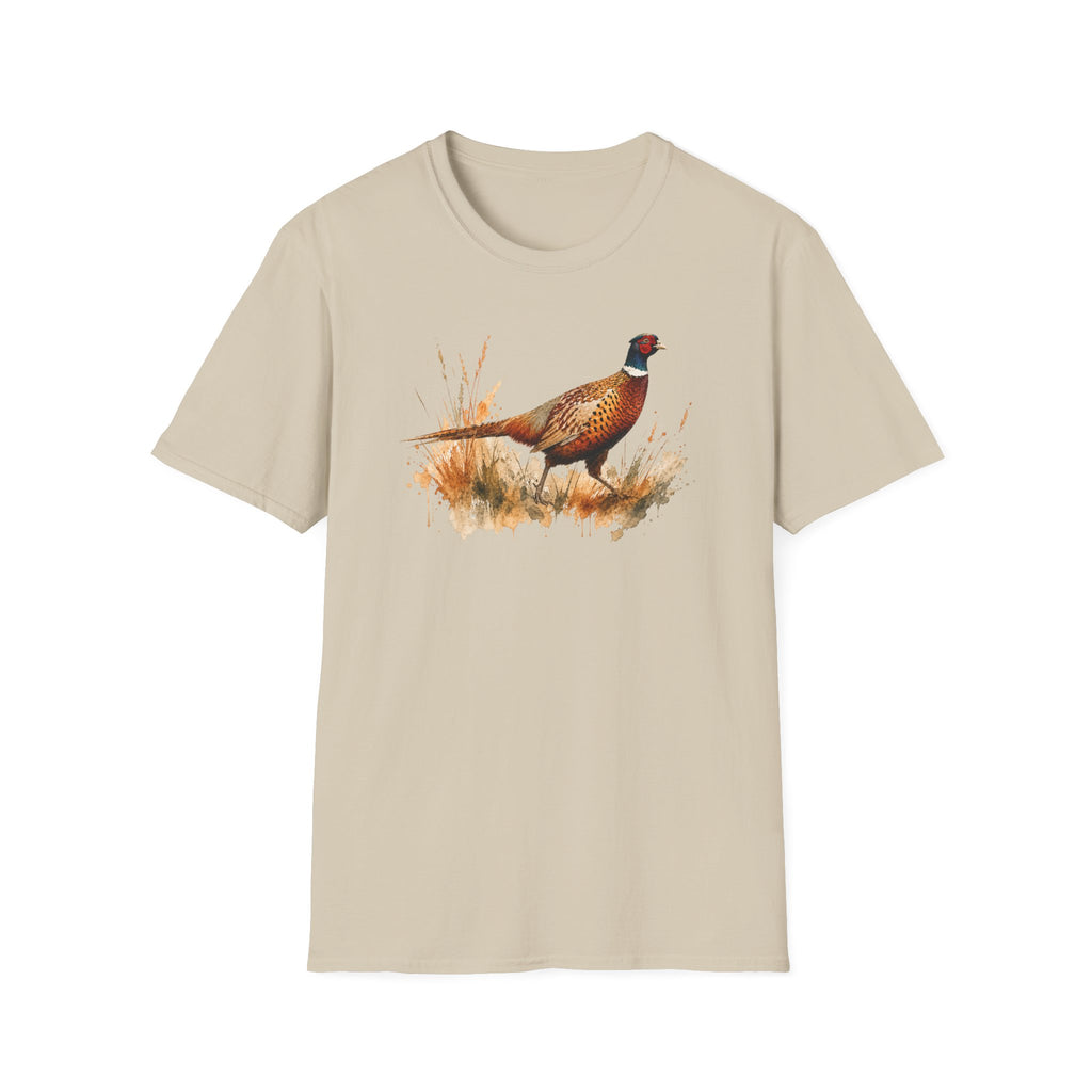Pheasant Watercolor T‑Shirt