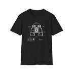 Binocular Blueprint T-Shirt