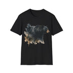 Black Bear Watercolor T‑Shirt