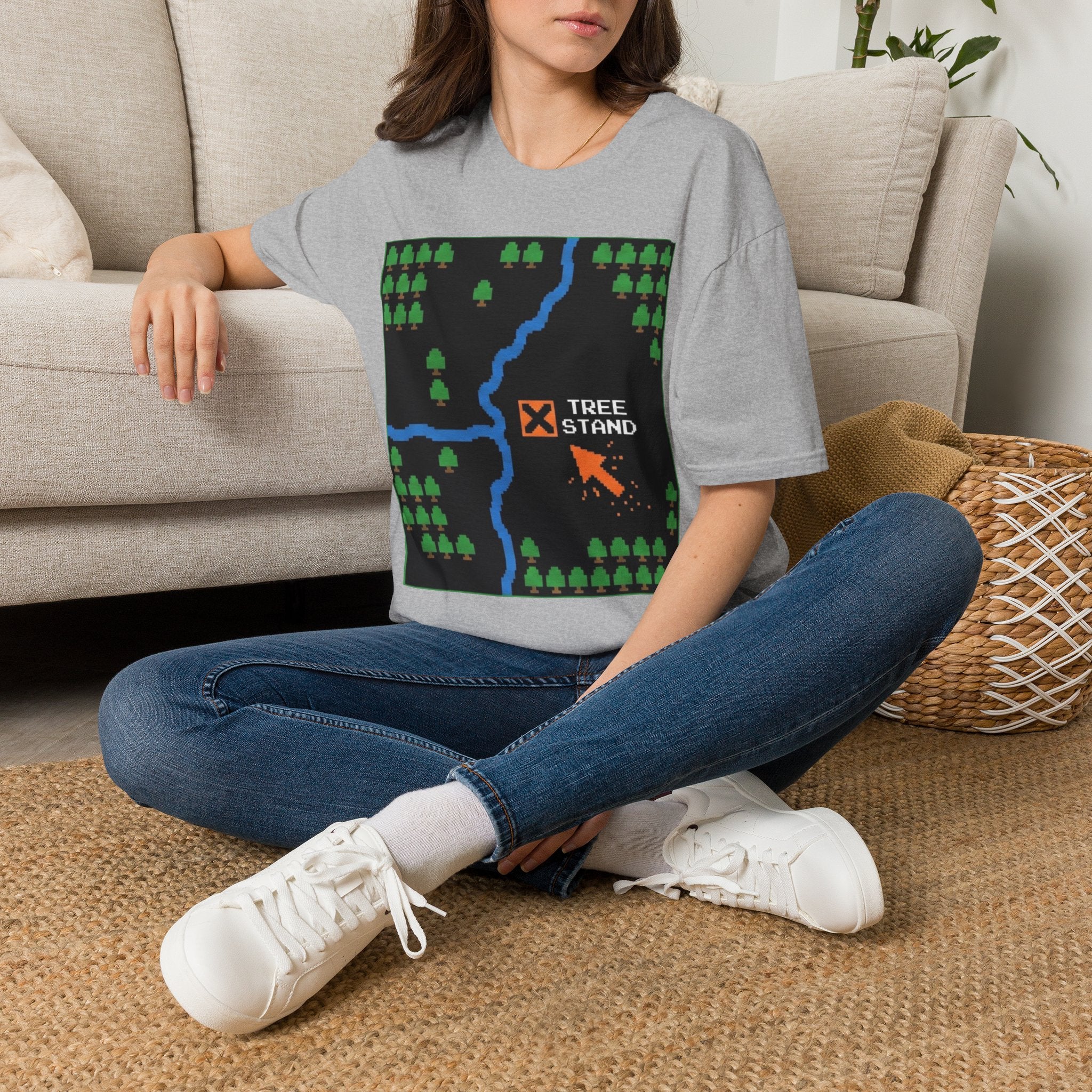 Tree Stand Map T-Shirt