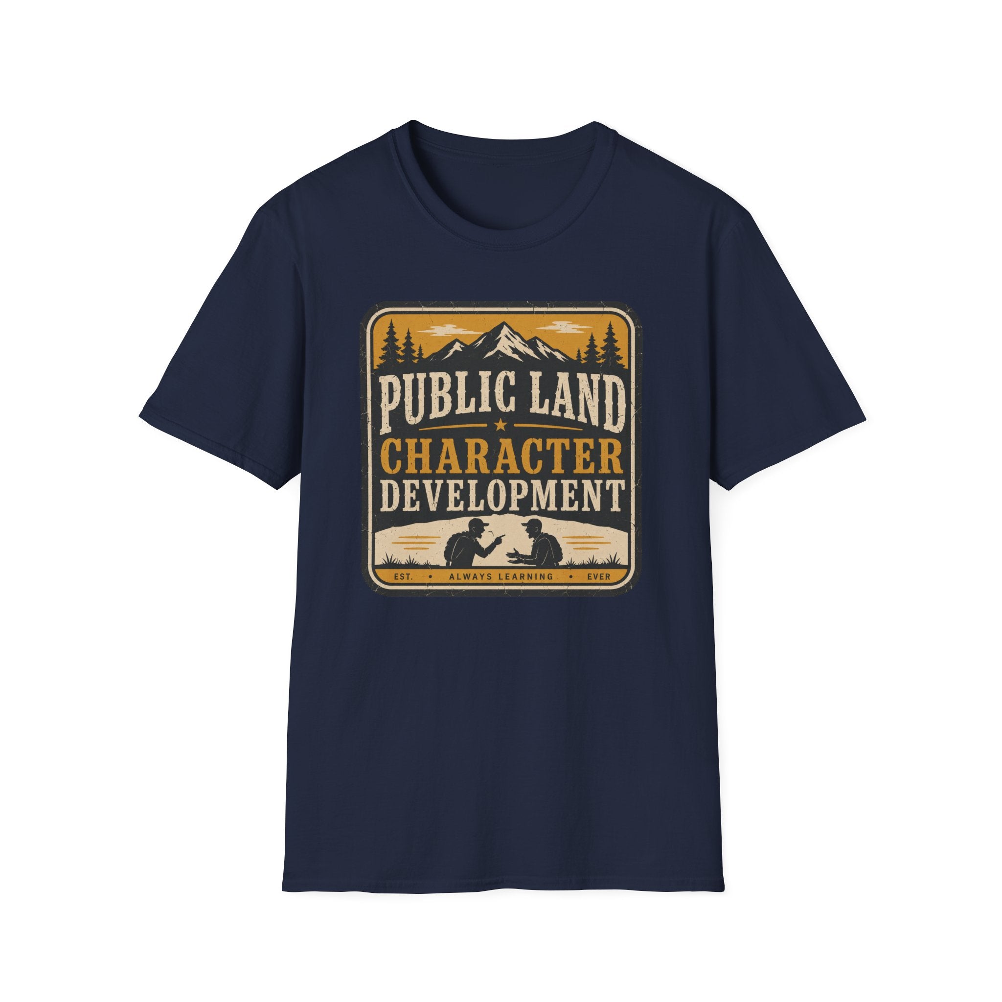 Public Land Character Development T‑Shirt