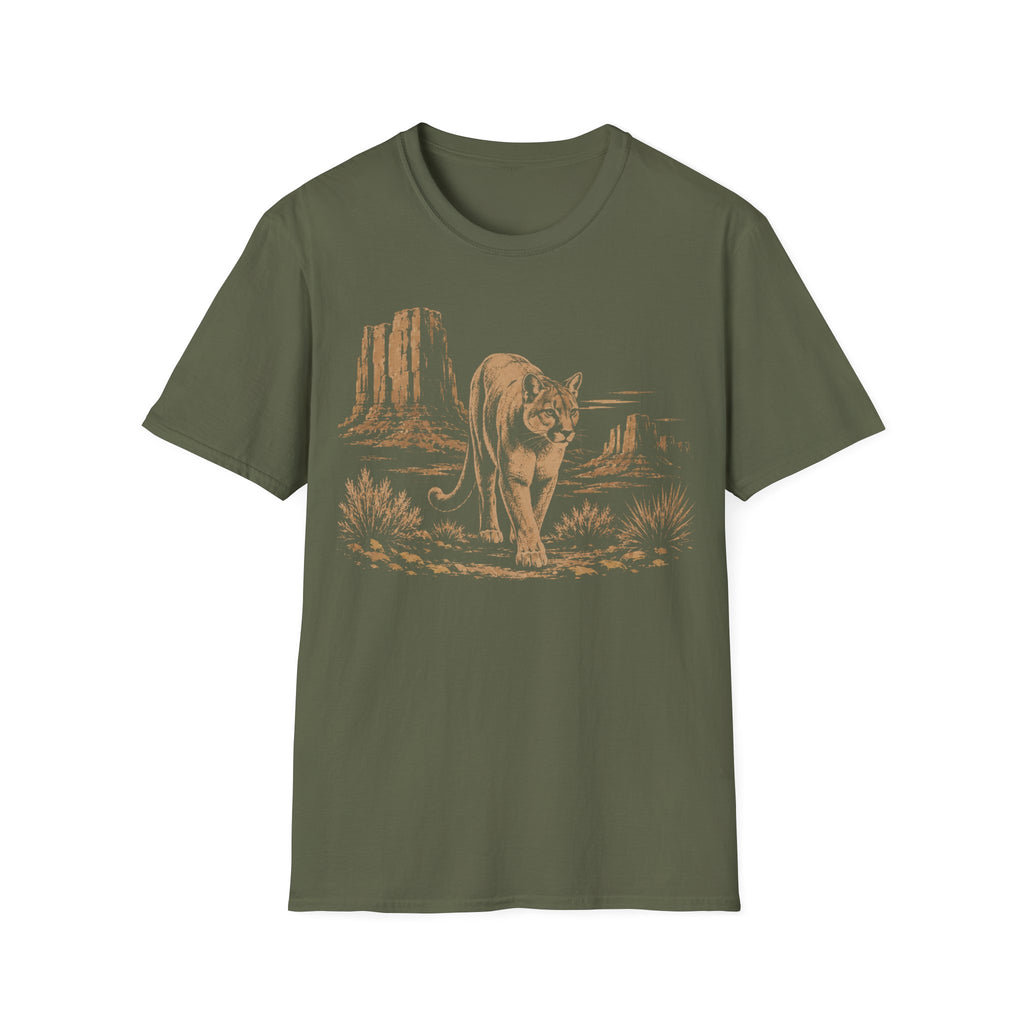 Mountain Lion in Desert T-Shirt
