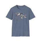 Ducks Flying Charcoal T‑Shirt