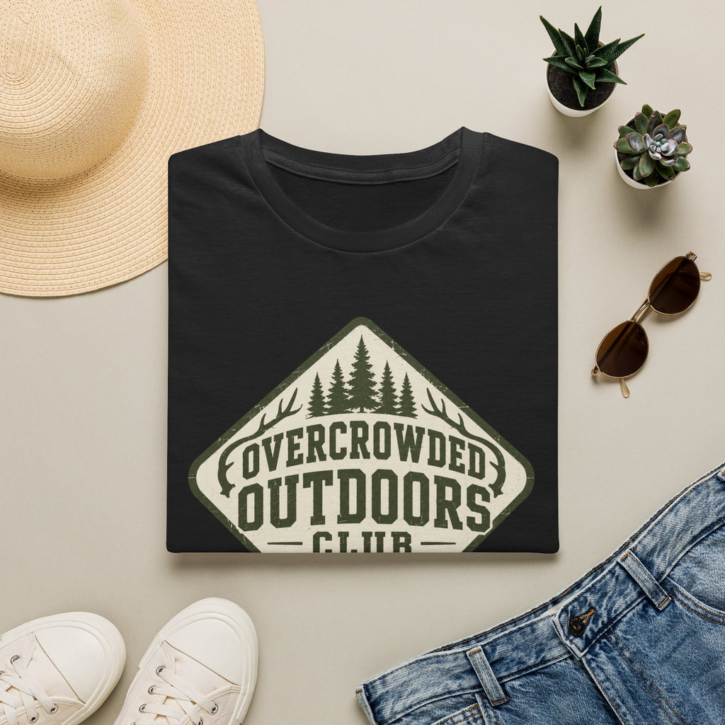 Overcrowded Outdoors Club T‑Shirt