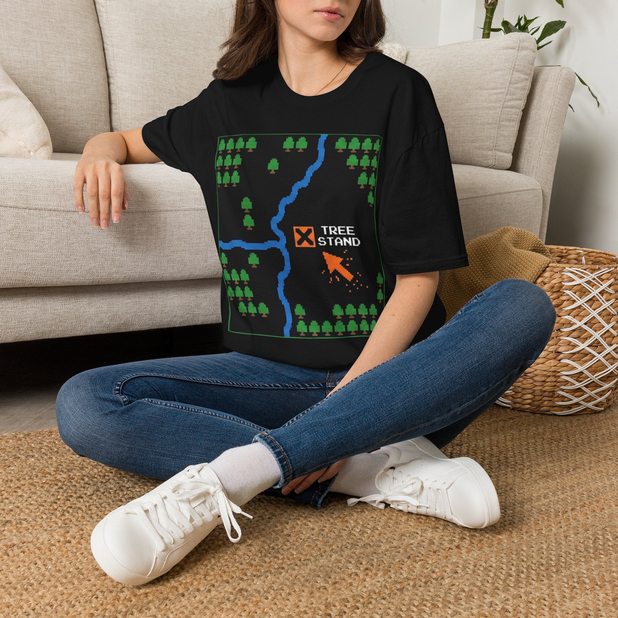 Tree Stand Map T-Shirt