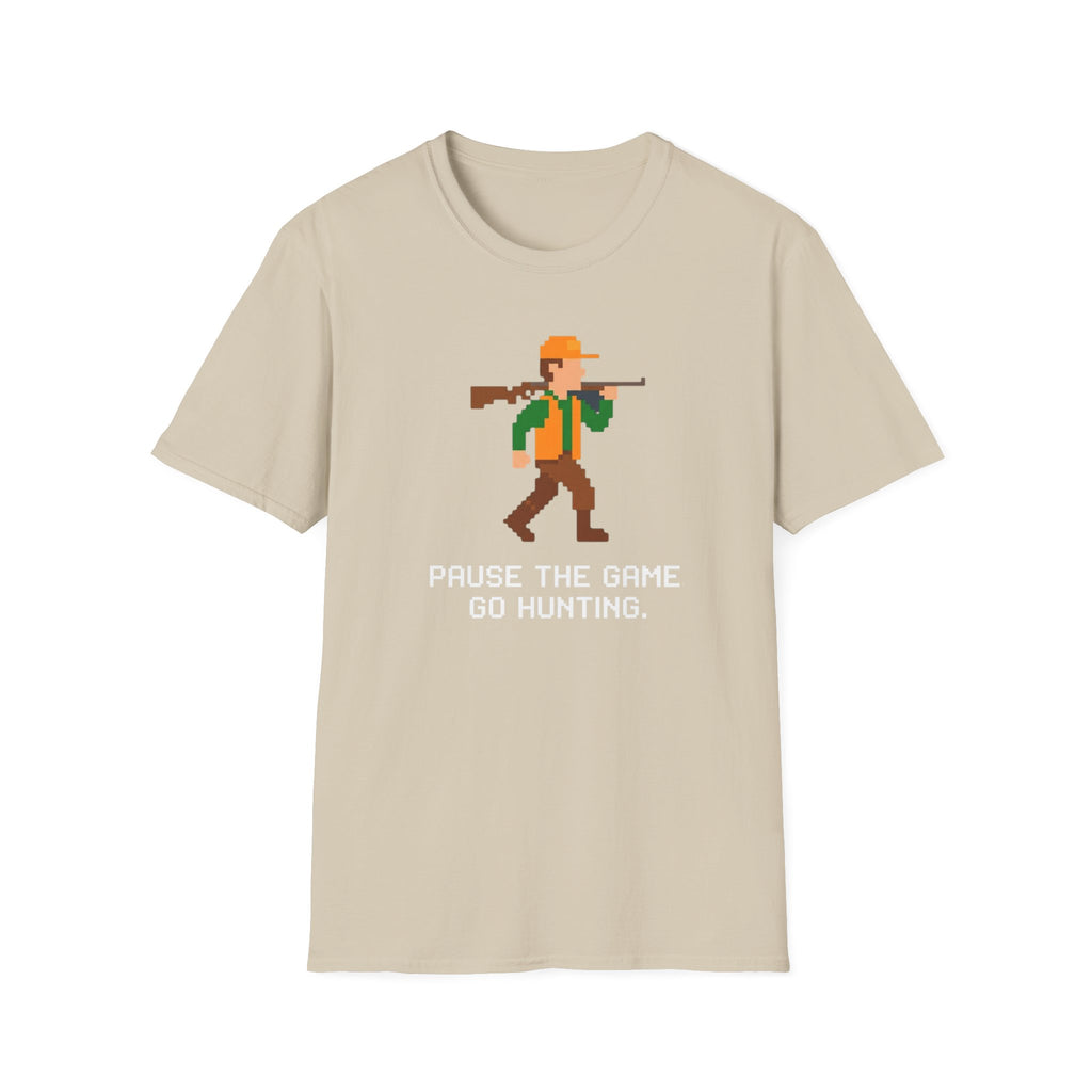 Pause Game Go Hunting T-Shirt