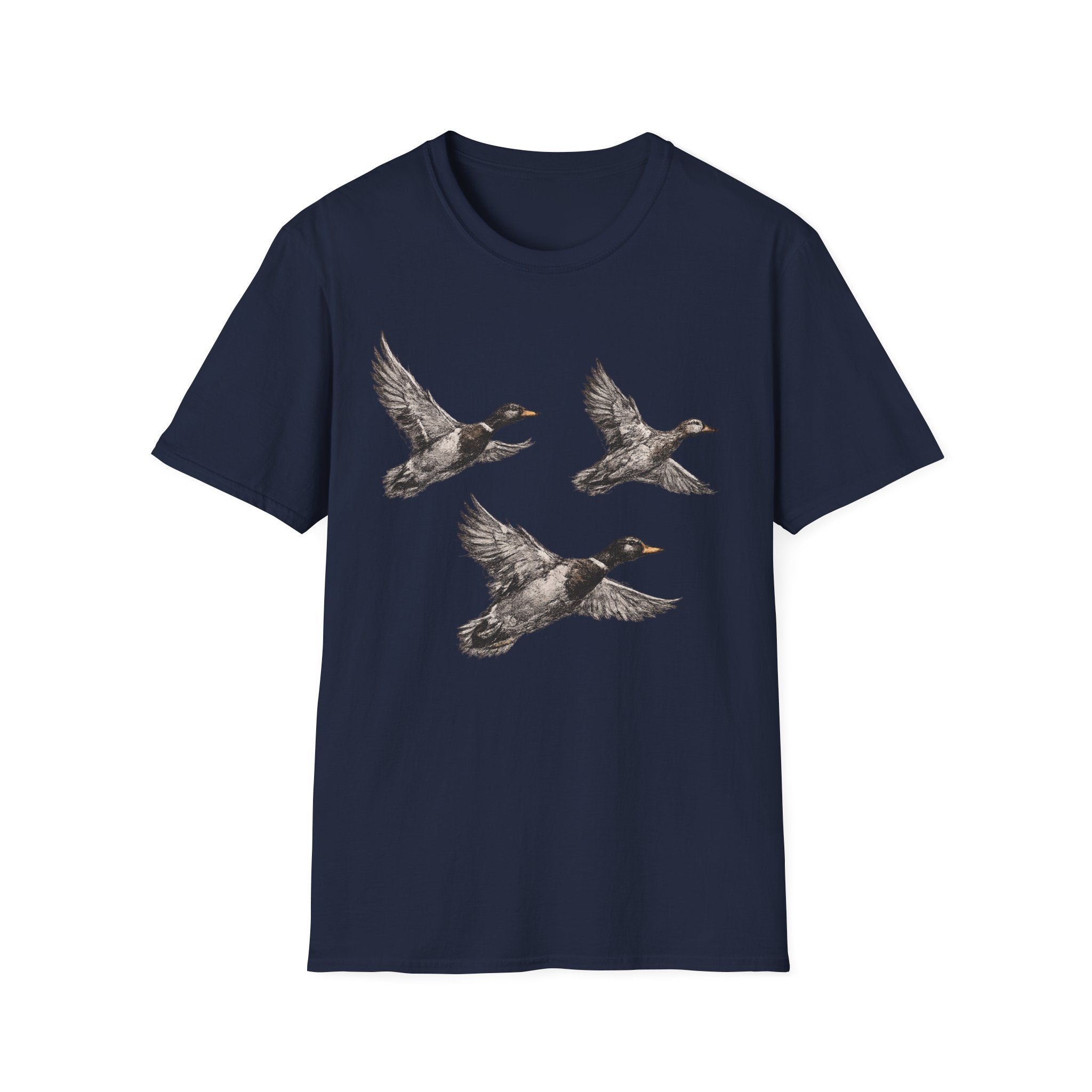 3 Ducks Charcoal T‑Shirt