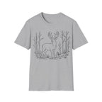 Whitetail Buck Sketch T-Shirt