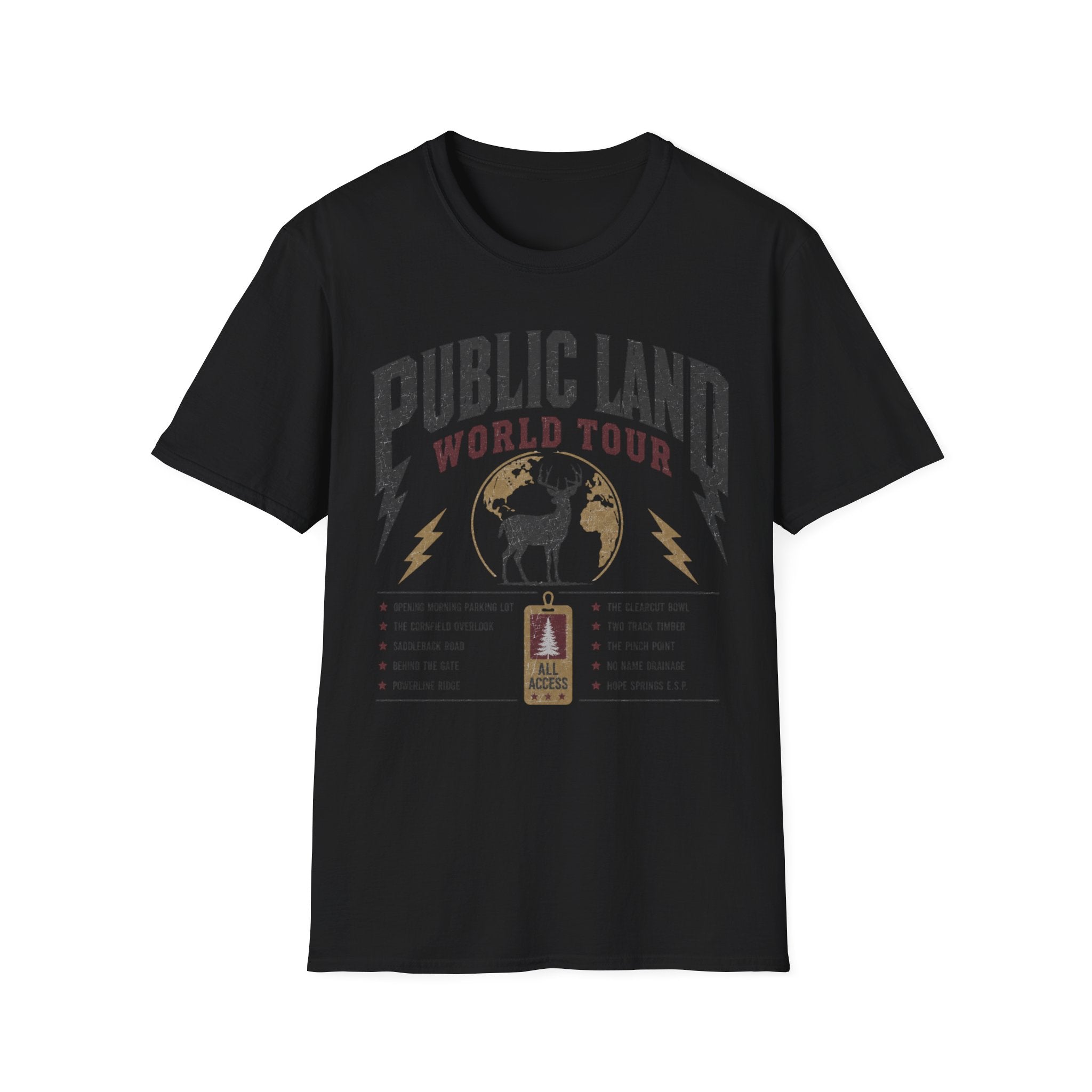 Public Land World Tour T‑Shirt