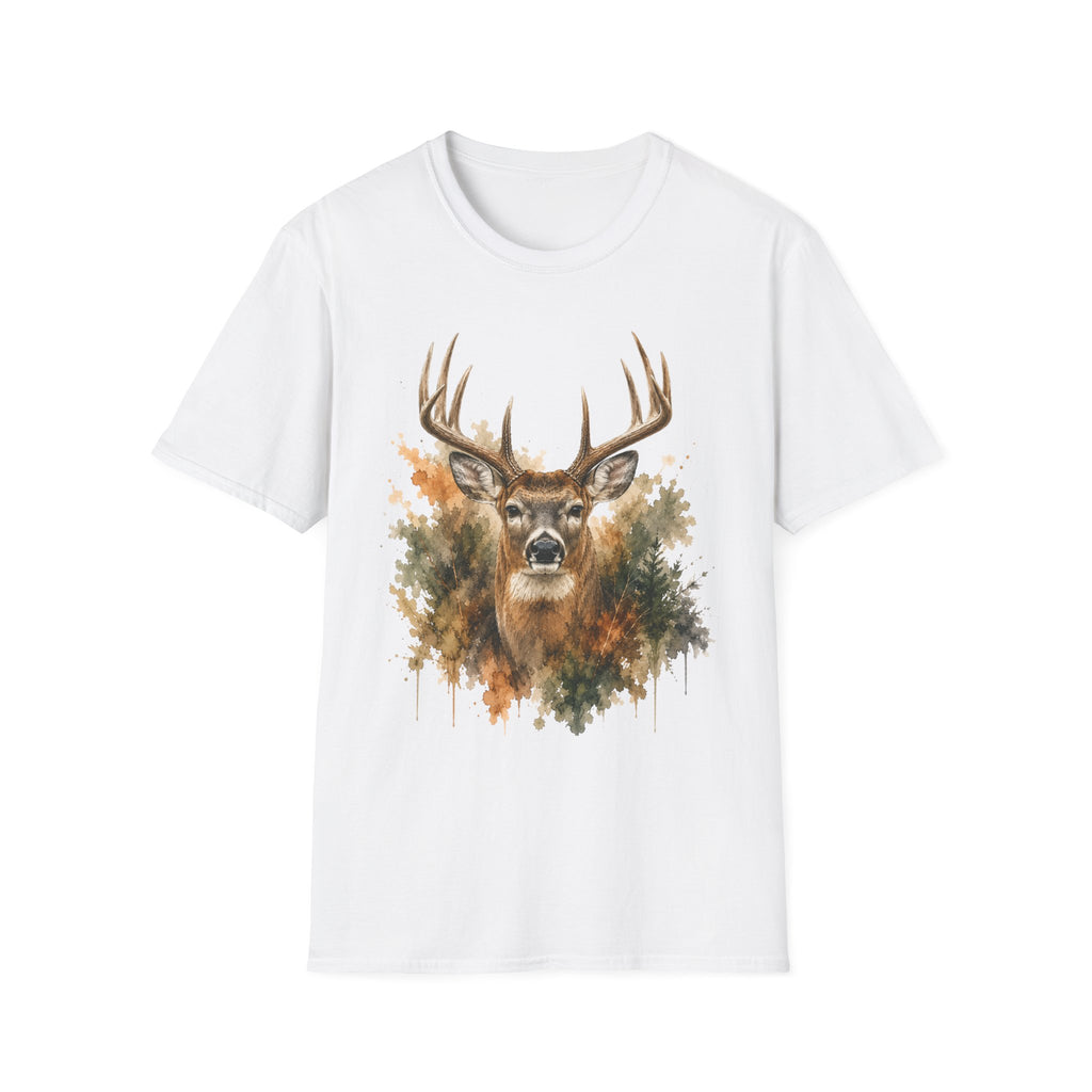 Buck Head Watercolor T‑Shirt