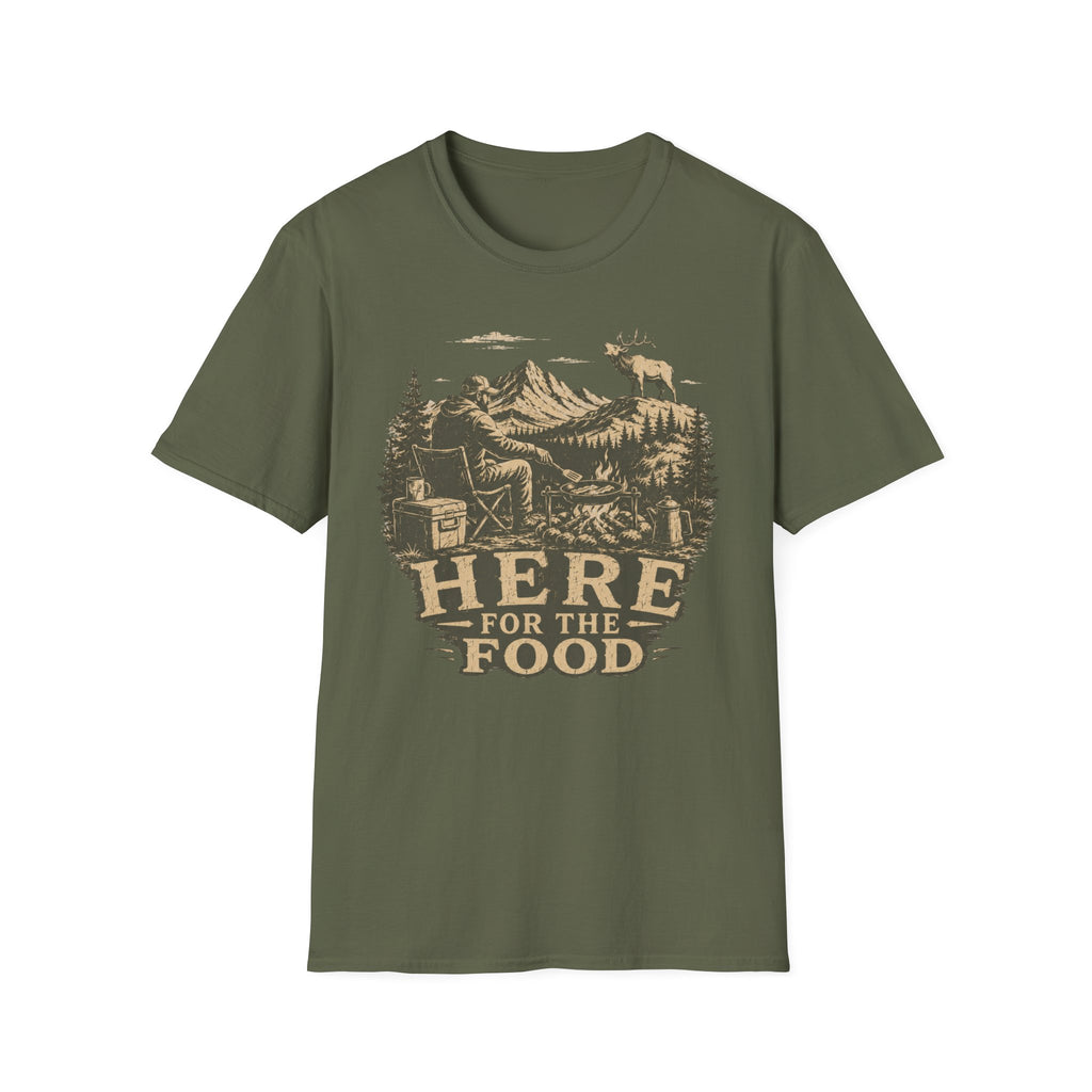 Here for the Food T-Shirt