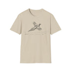 Pheasant Flying Sketch T-Shirt