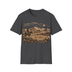 Cowboy Mountain Scene T‑Shirt