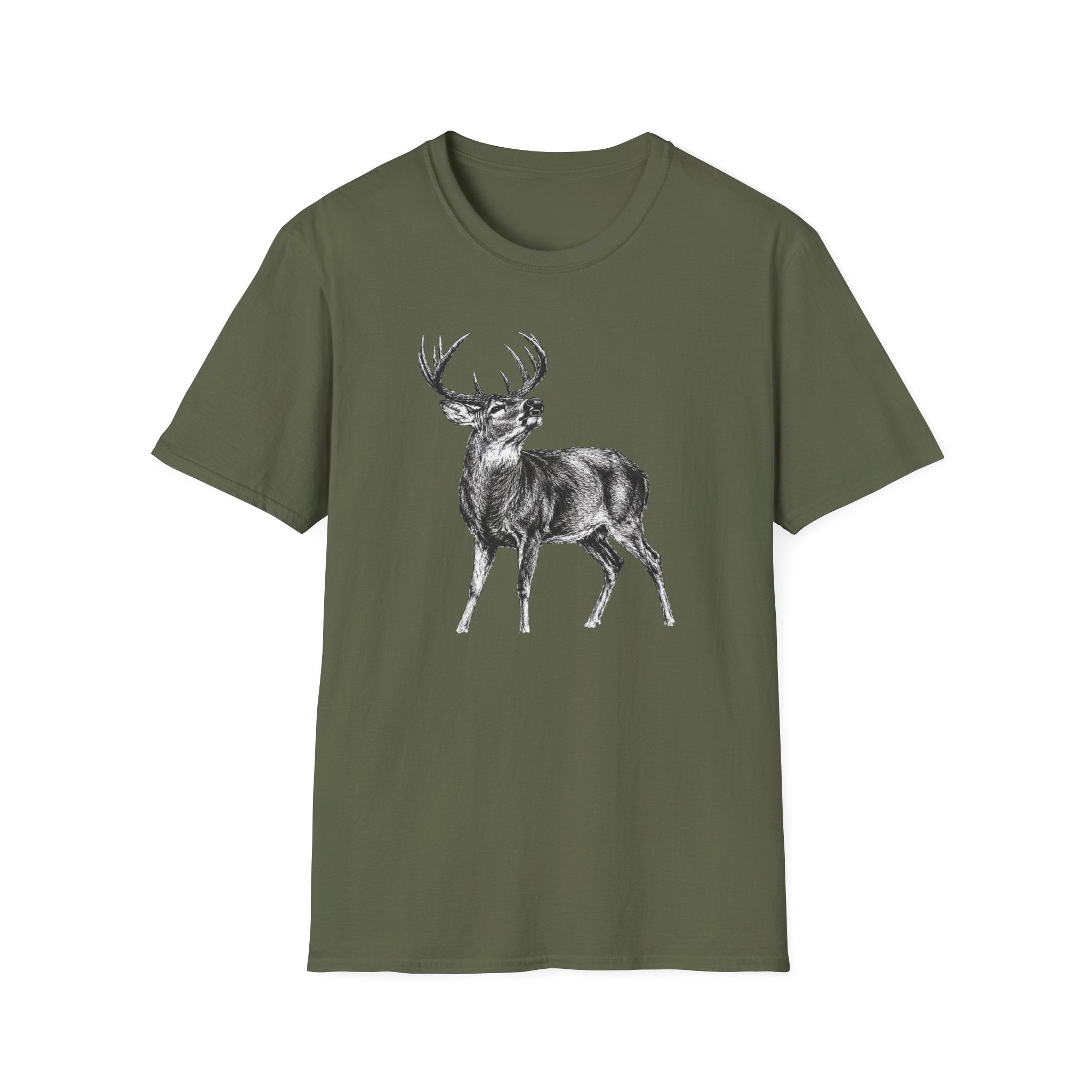 Buck Lip Curl Charcoal‑Shirt