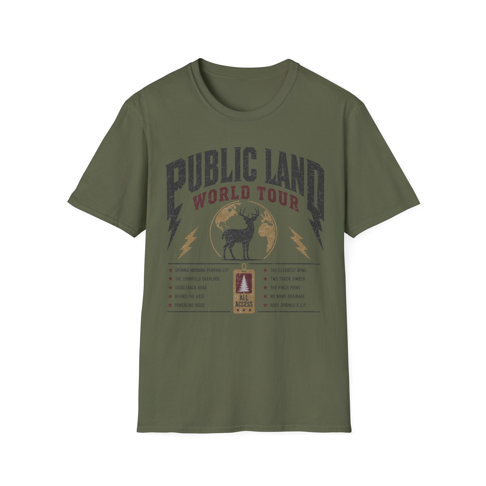 Public Land World Tour T‑Shirt