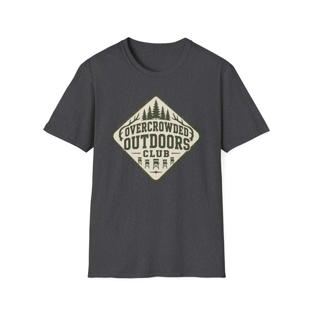 Overcrowded Outdoors Club T‑Shirt