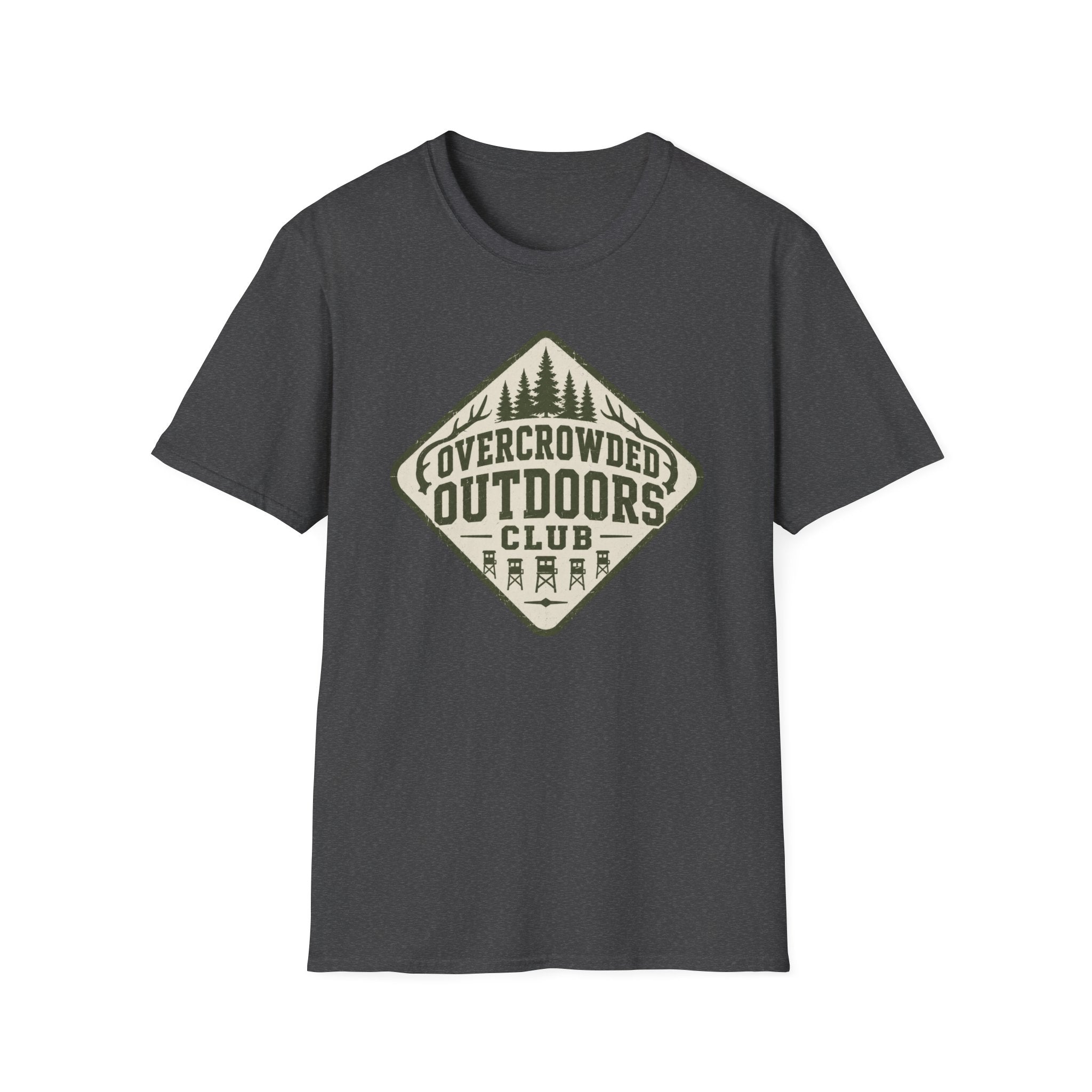 Overcrowded Outdoors Club T‑Shirt