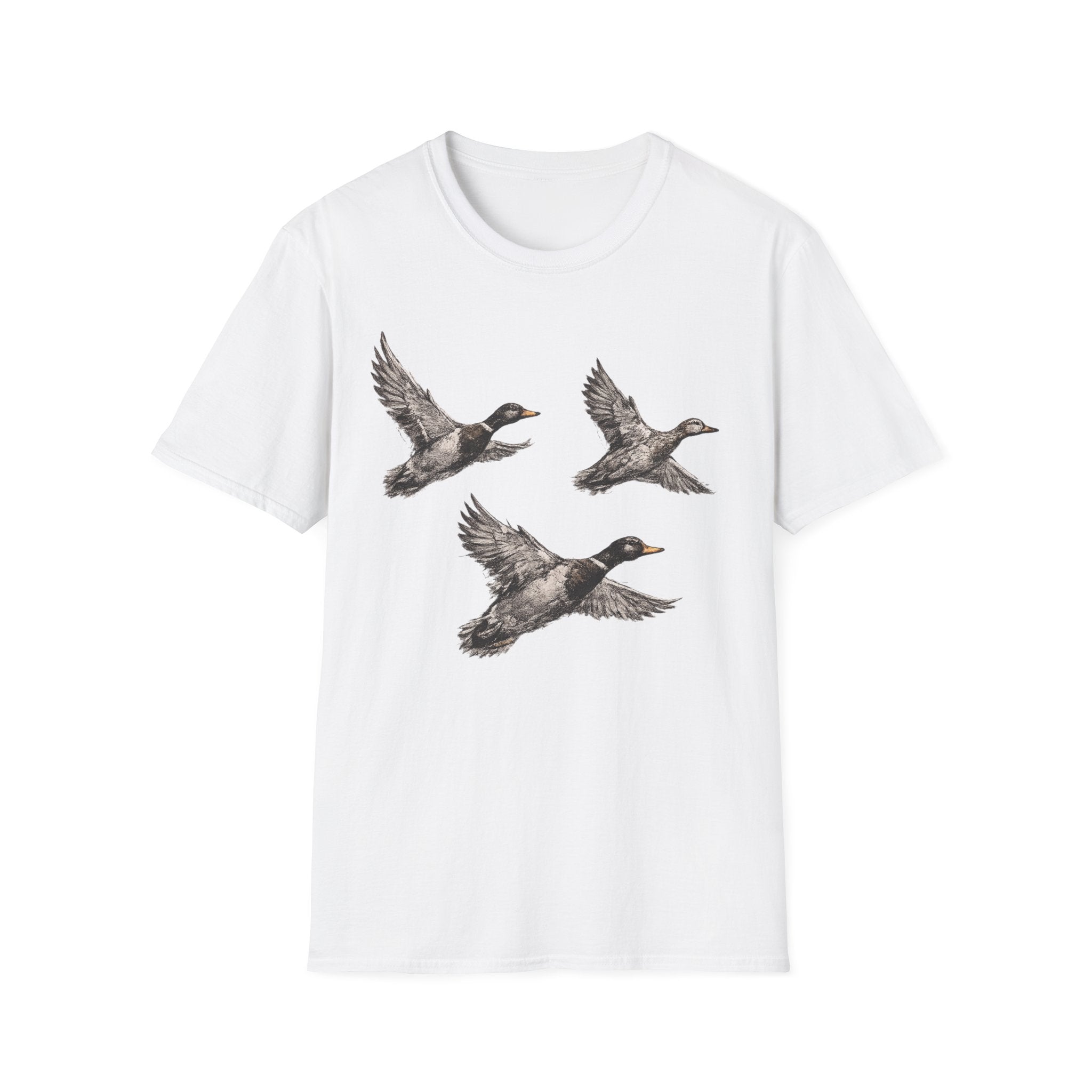 3 Ducks Charcoal T‑Shirt