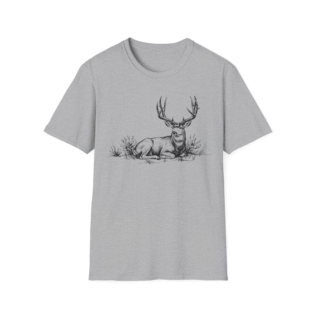 Mule Deer Sketch T-Shirt