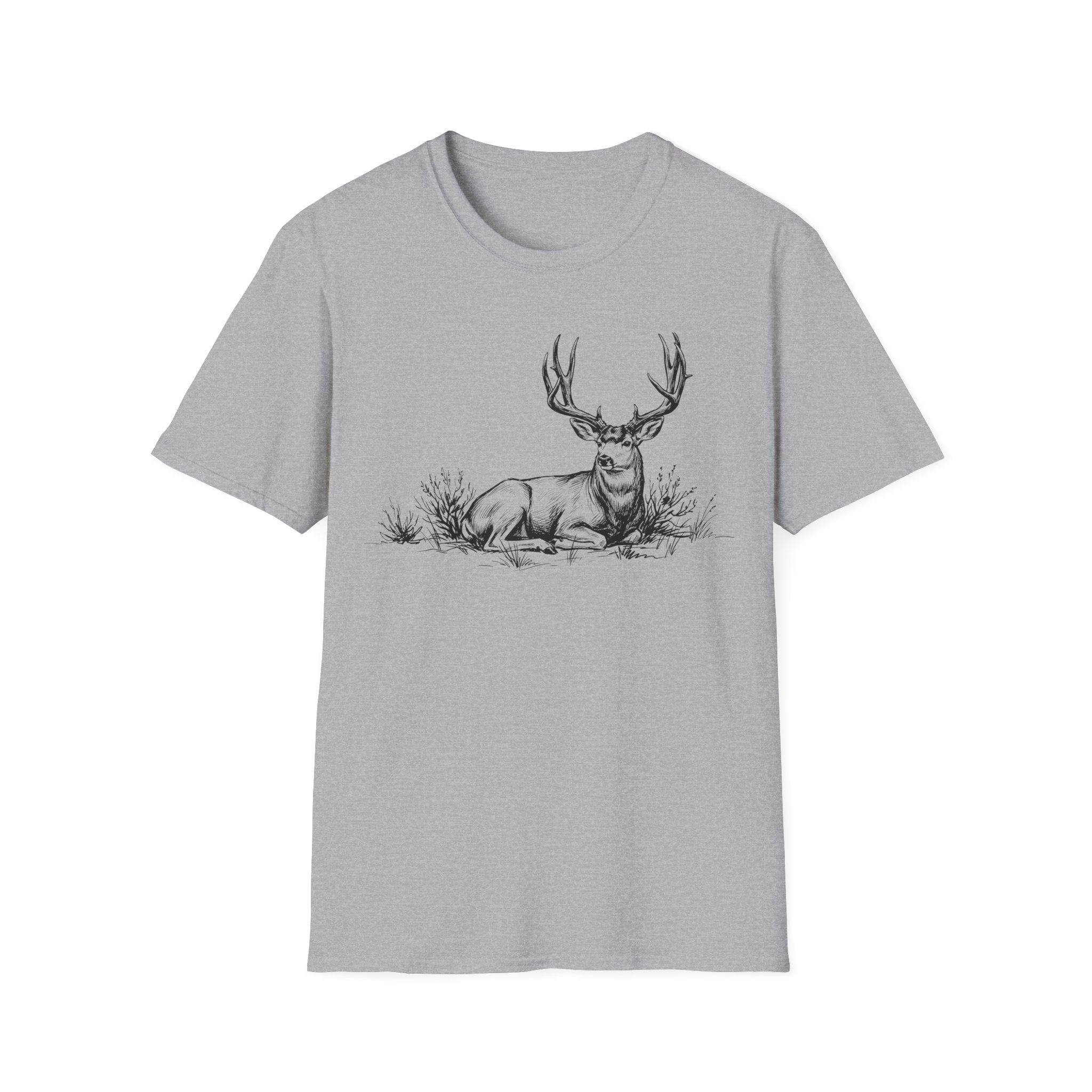 Mule Deer Sketch T-Shirt