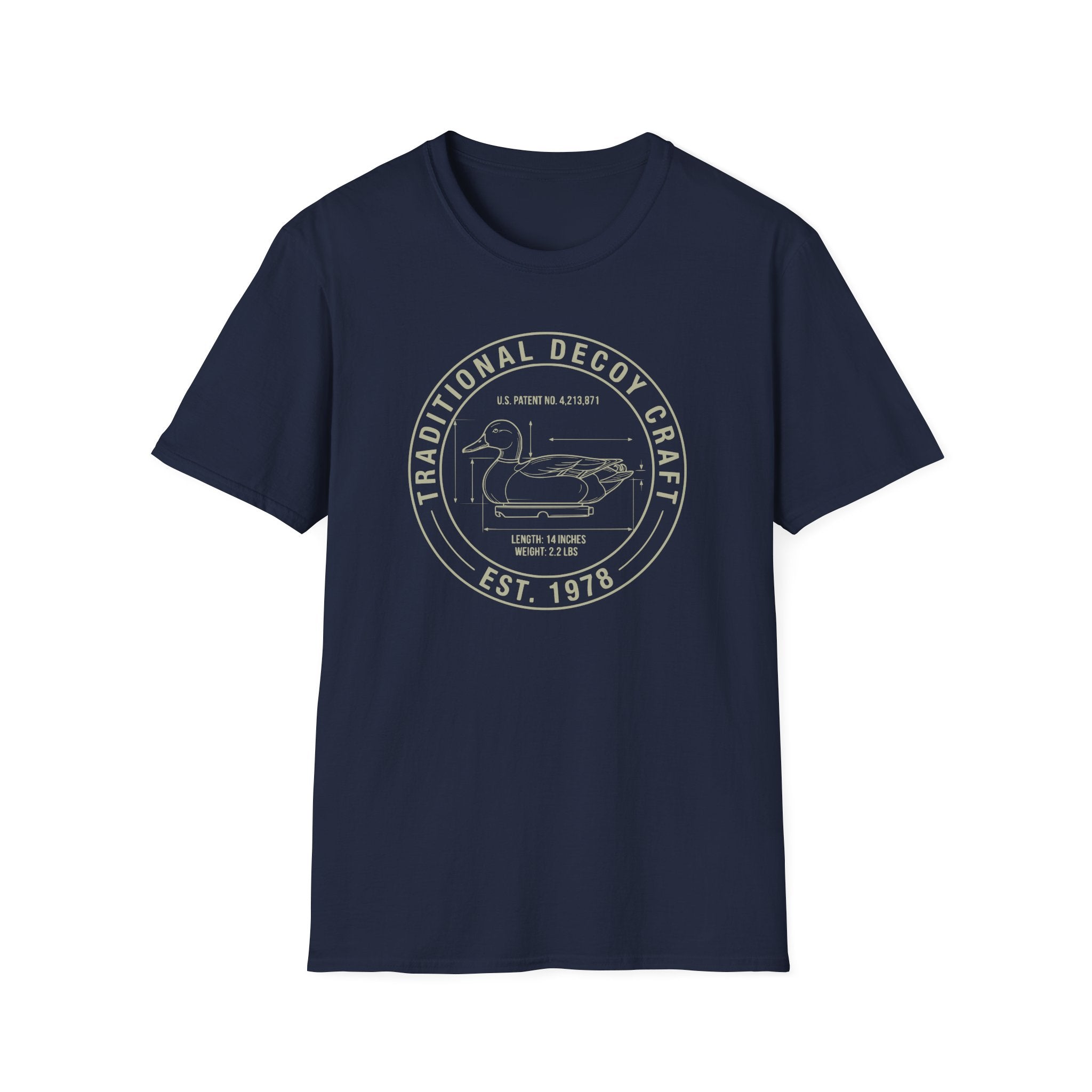 Duck Decoy Schematic T‑Shirt