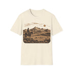 Cowboy Mountain Scene T‑Shirt