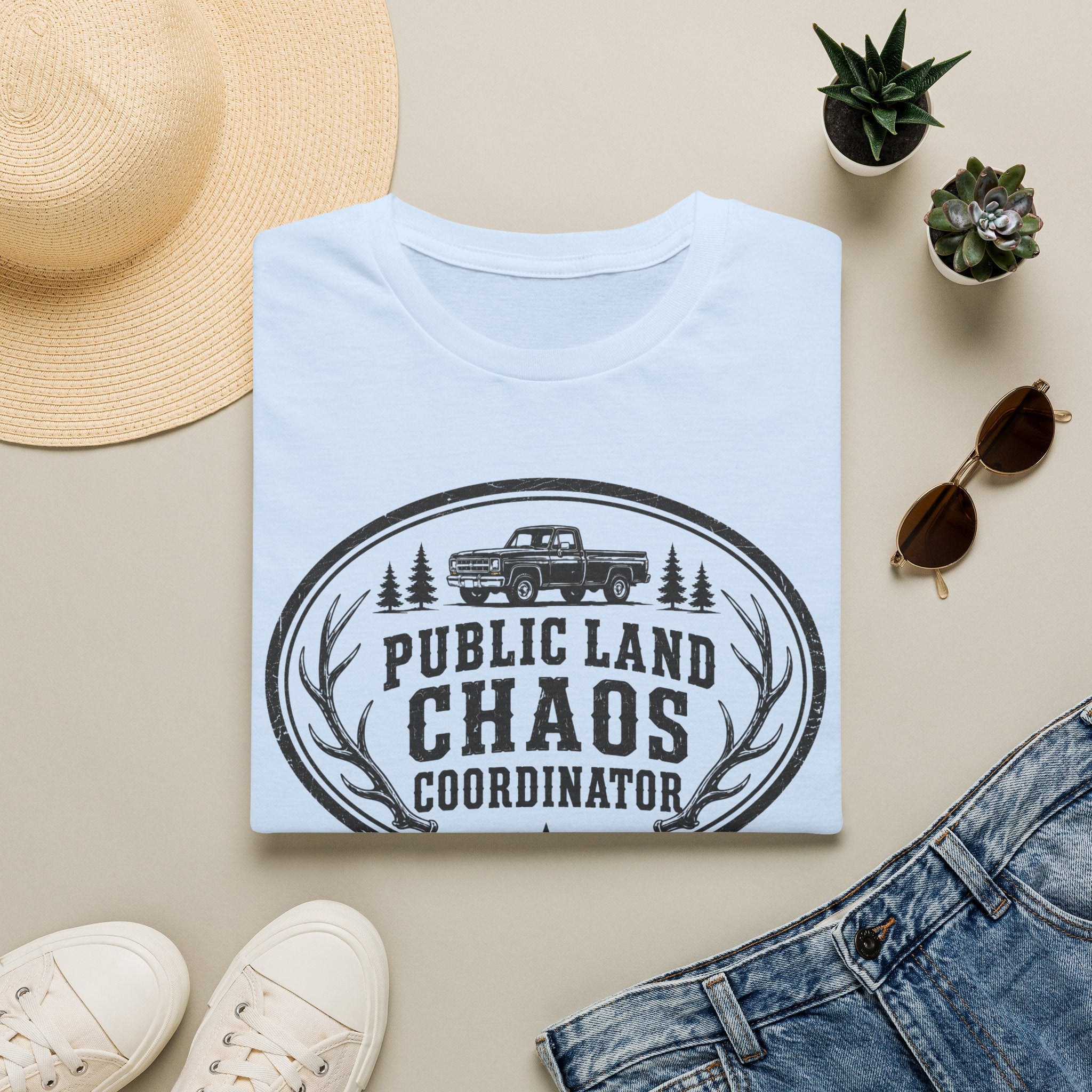 Public Land Chaos Coord T‑Shirt