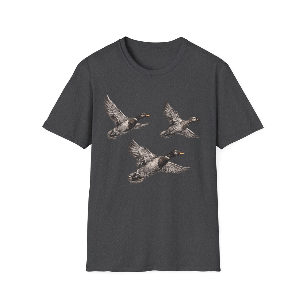 3 Ducks Charcoal T‑Shirt