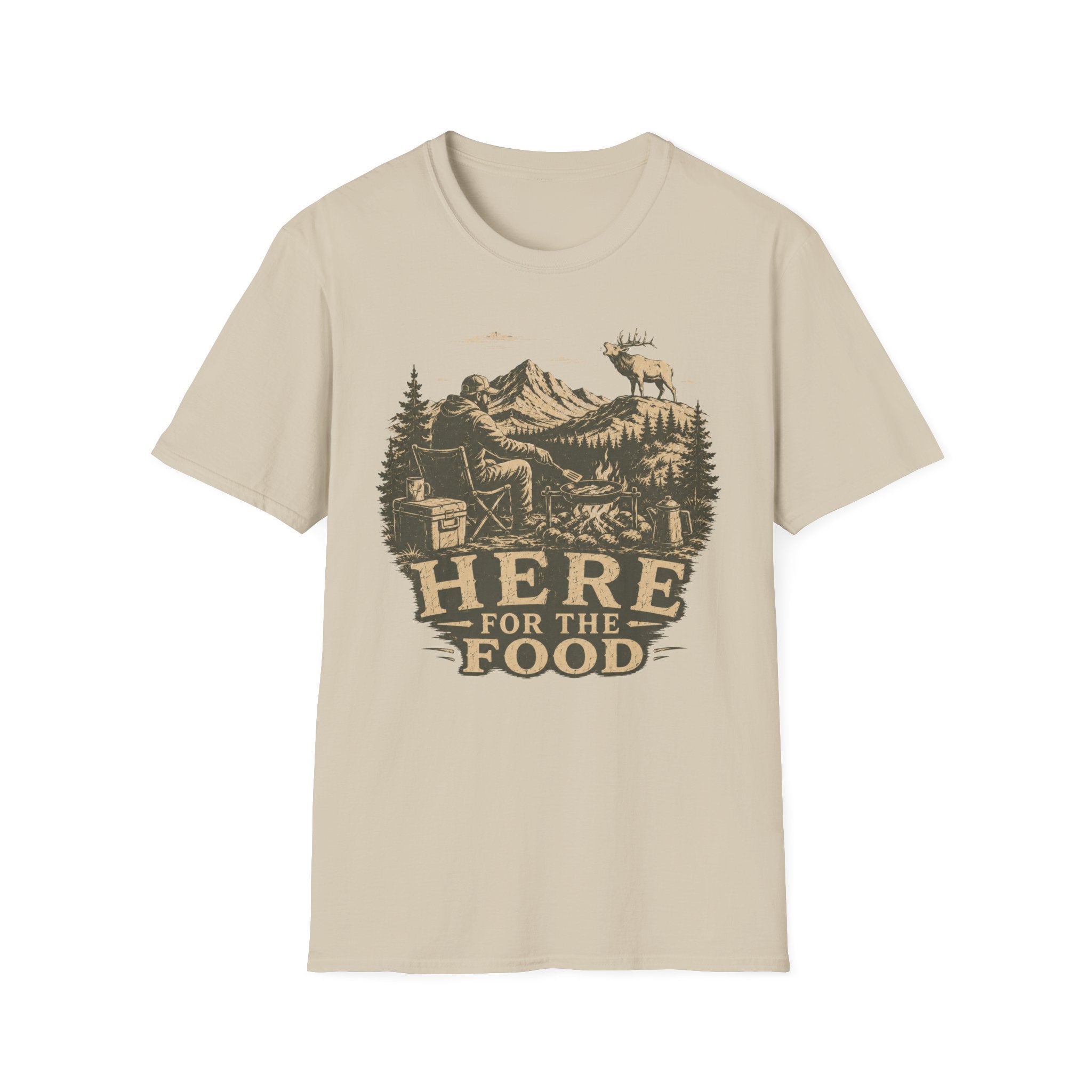 Here for the Food T-Shirt