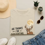 He Thinks I'm Moonlighting T‑Shirt