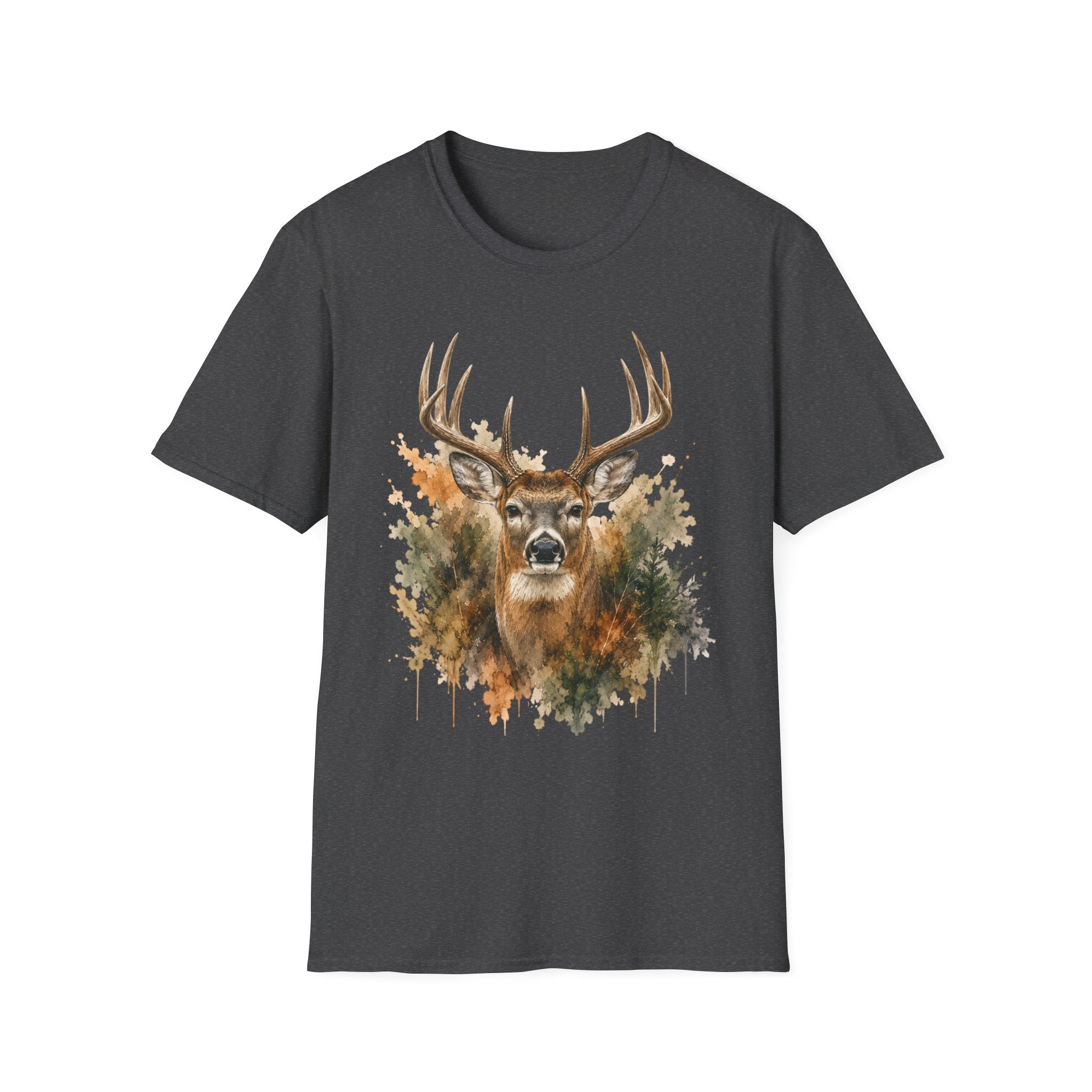 Buck Head Watercolor T‑Shirt