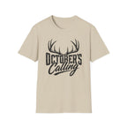 October's Calling Antlers T‑Shirt