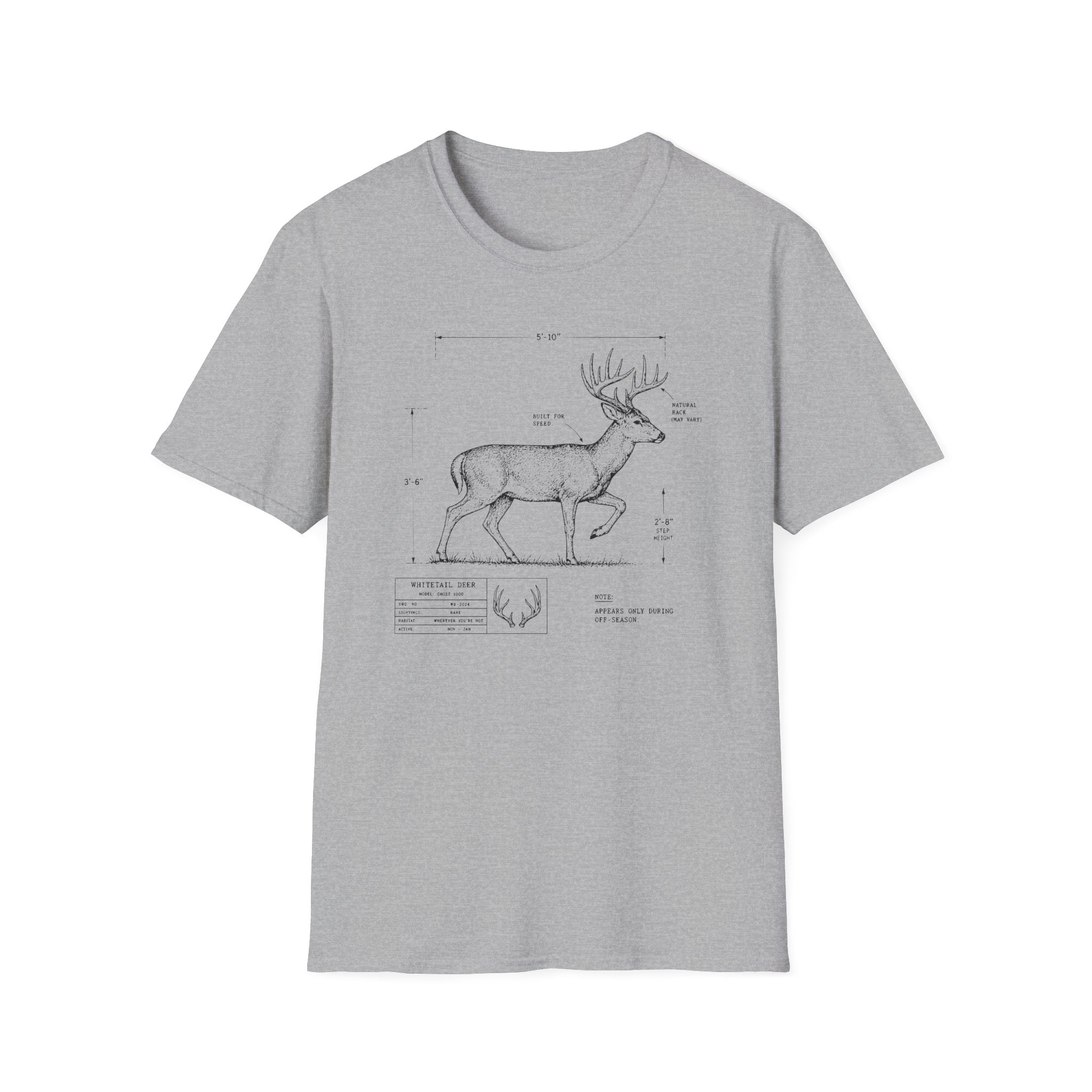 Whitetail Blueprint T-Shirt