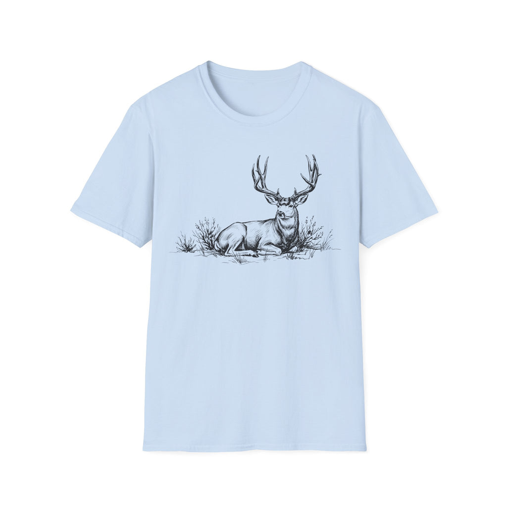 Mule Deer Sketch T-Shirt