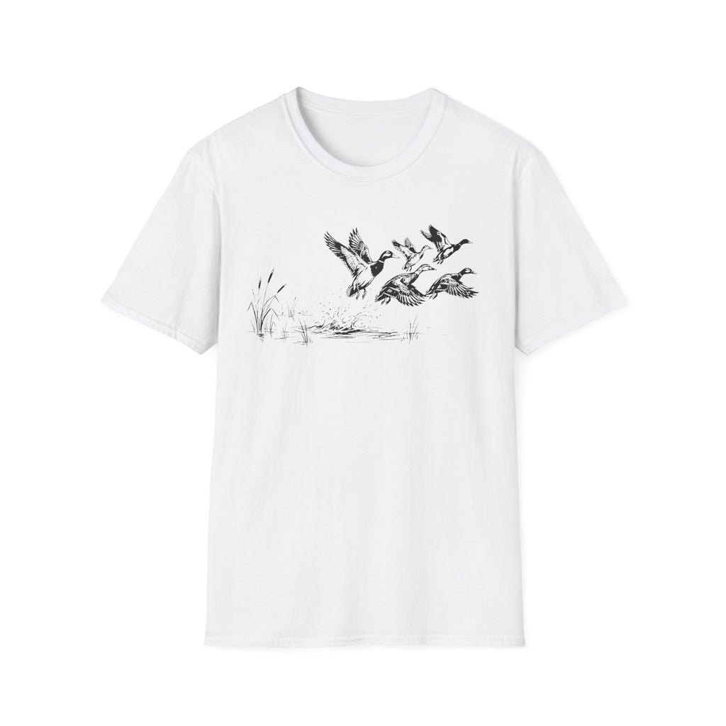 Ducks Flushing Sketch T-Shirt