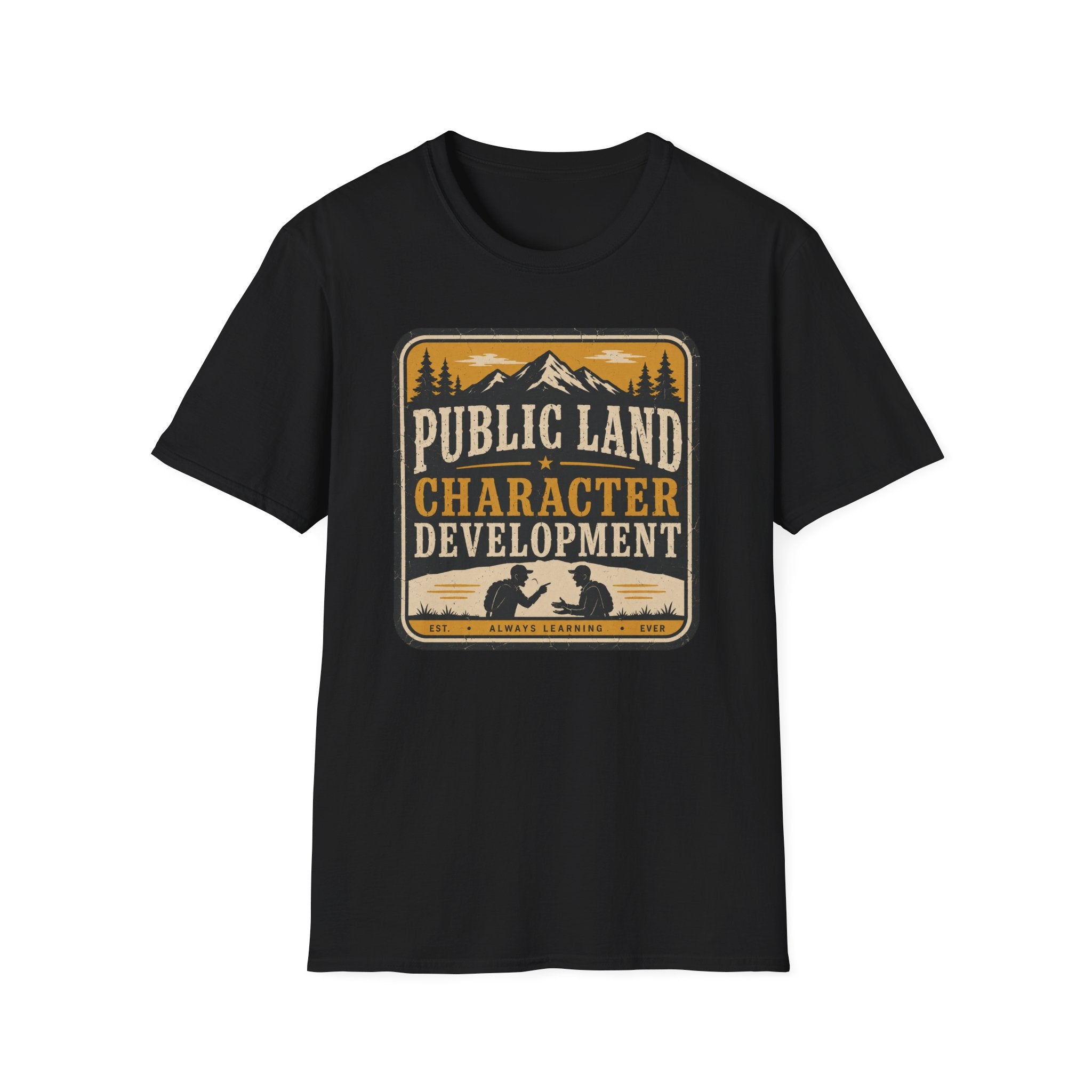 Public Land Character Development T‑Shirt