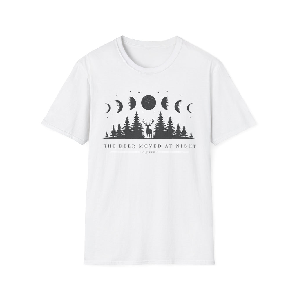 Deer Moved At Night T‑Shirt