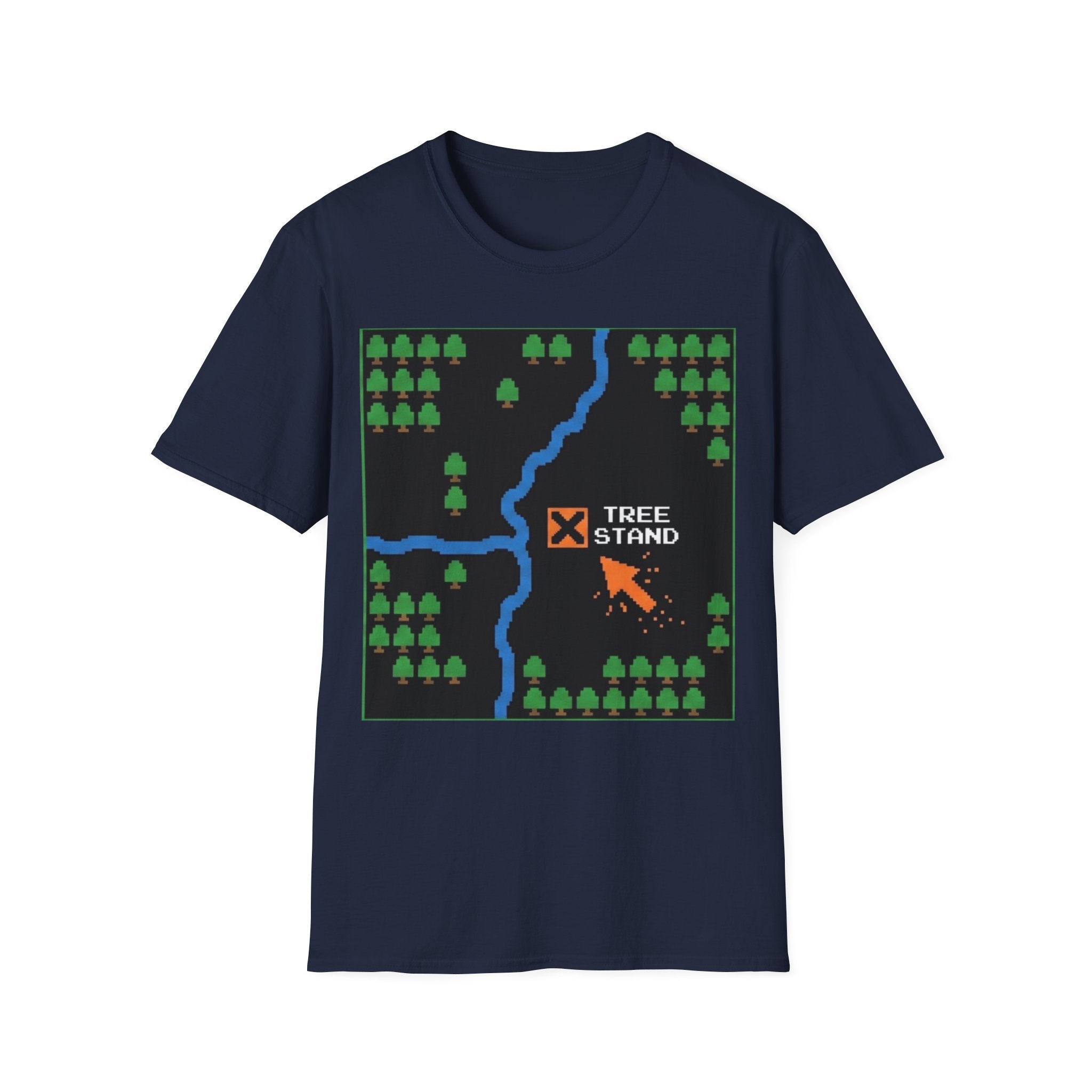 Tree Stand Map T-Shirt