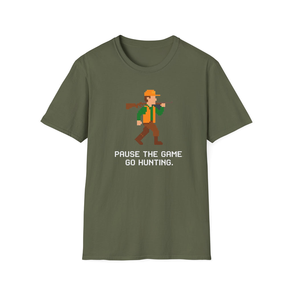 Pause Game Go Hunting T-Shirt