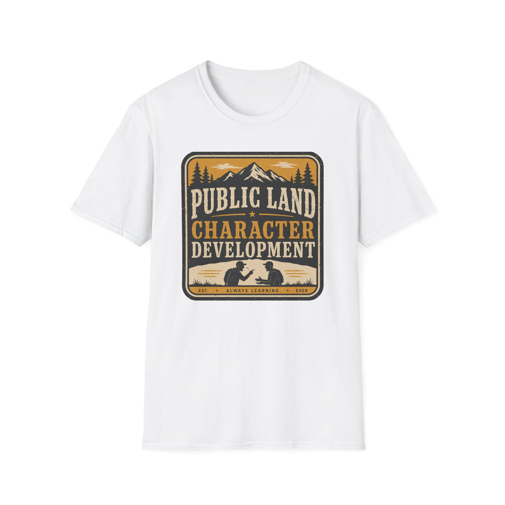 Public Land Character Development T‑Shirt