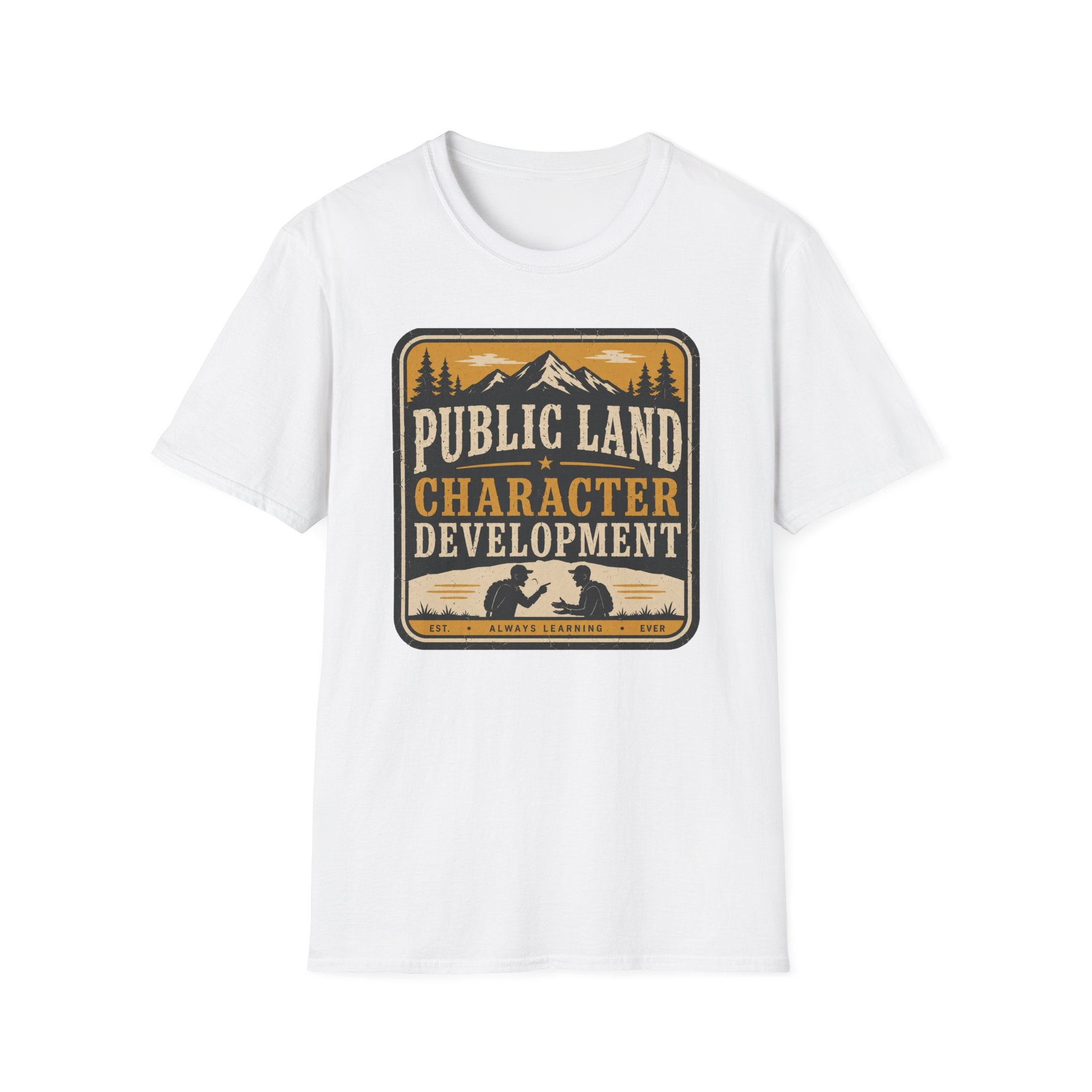 Public Land Character Development T‑Shirt