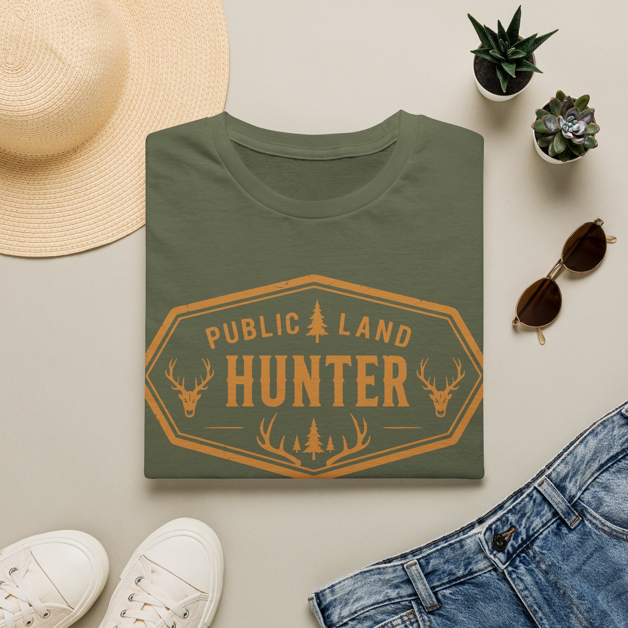Public Land Hunter Logo T‑Shirt