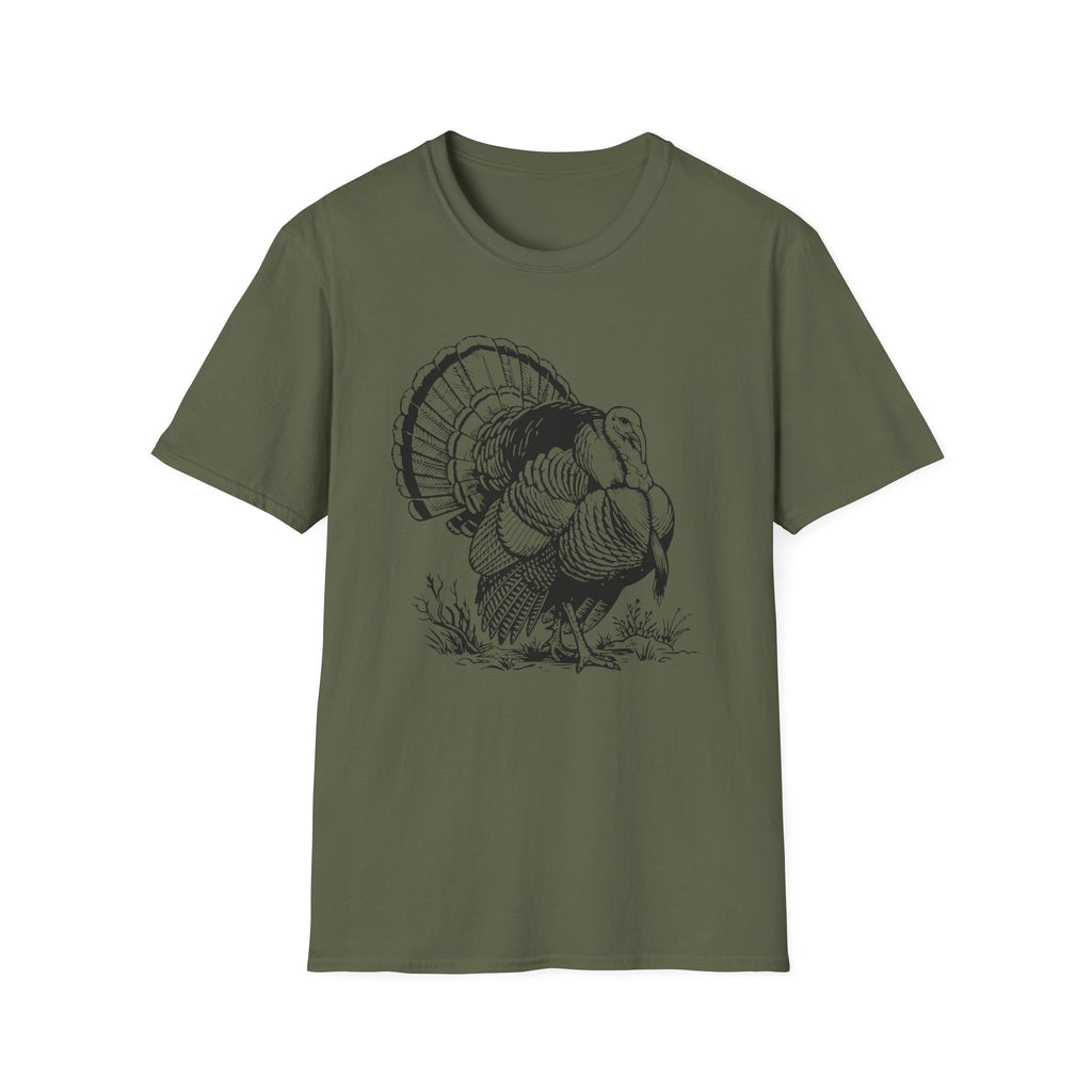 Turkey Strut Sketch T-Shirt