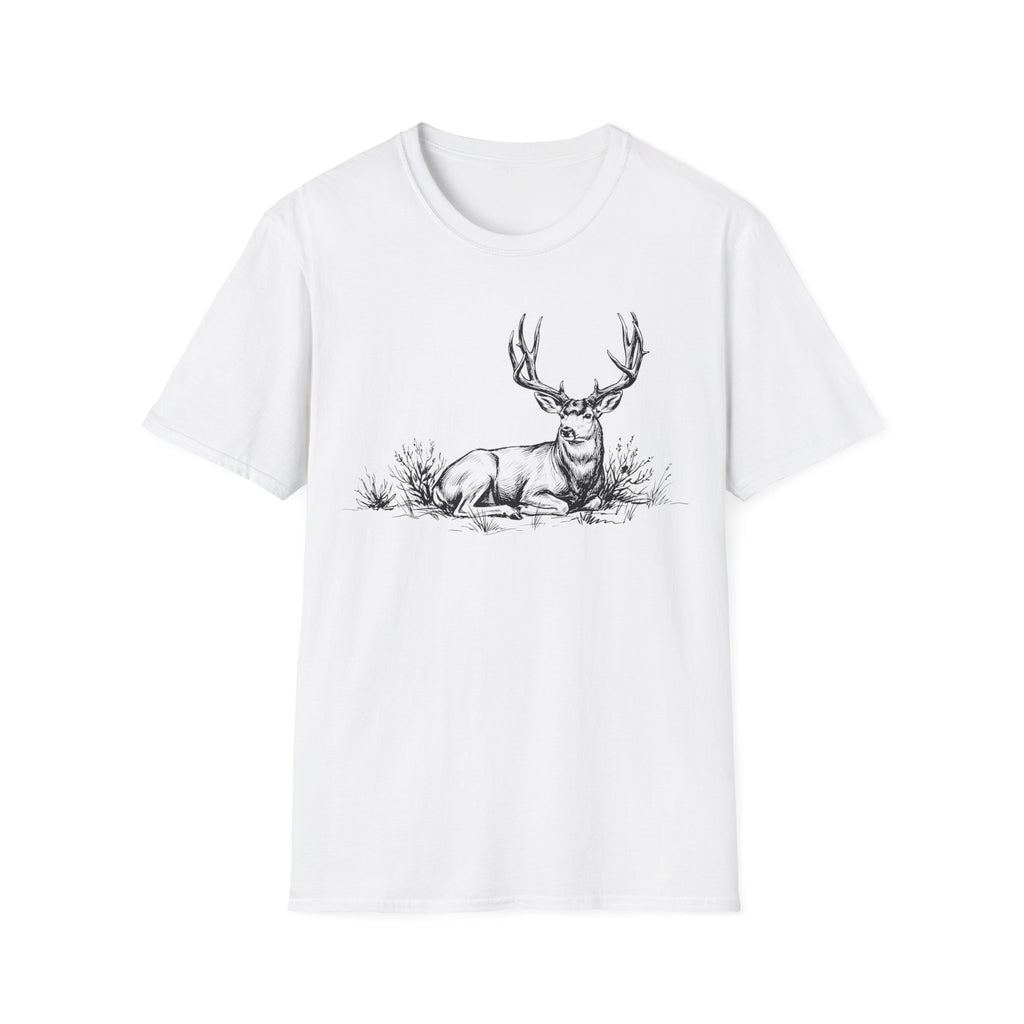 Mule Deer Sketch T-Shirt
