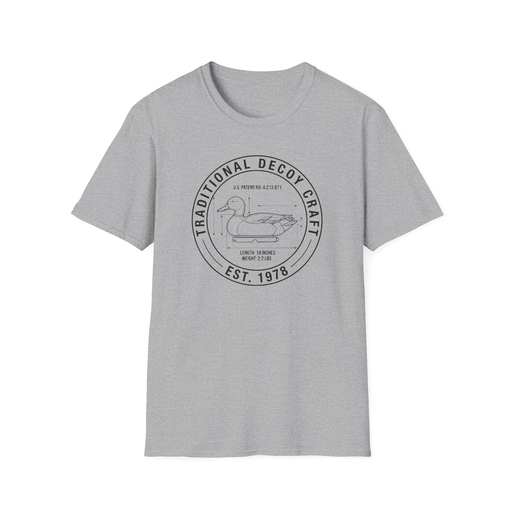 Duck Decoy Schematic T‑Shirt