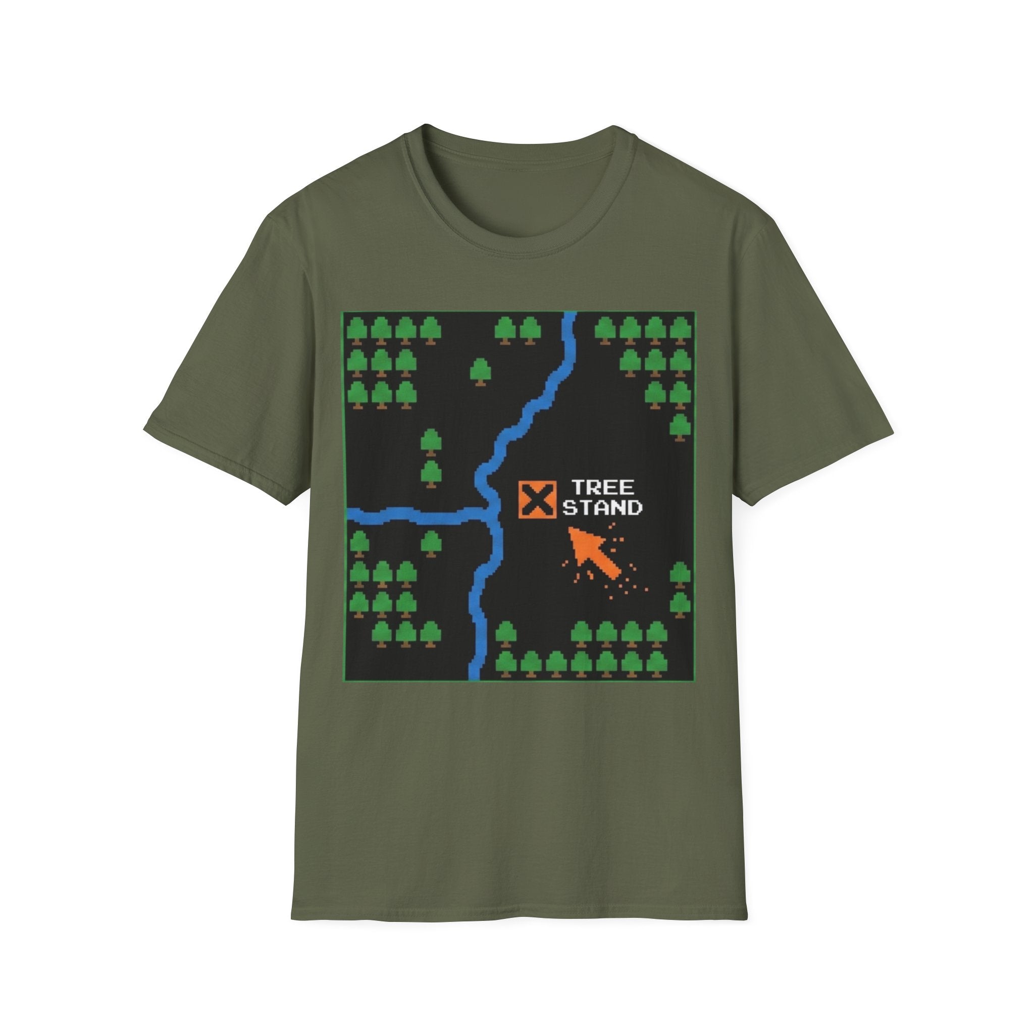 Tree Stand Map T-Shirt