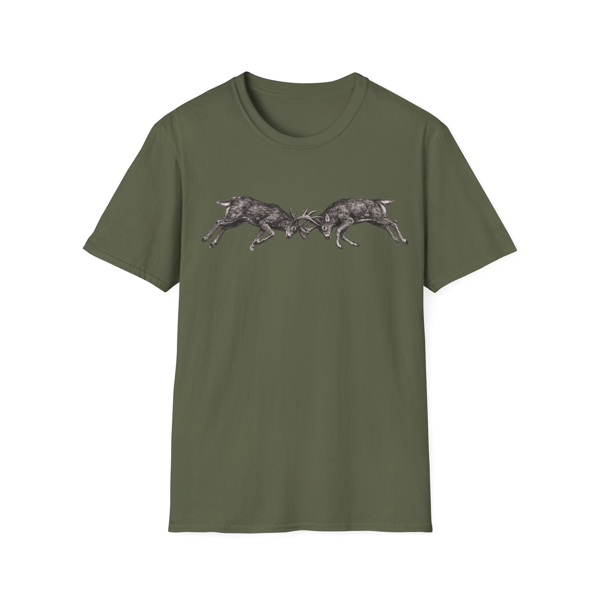 Bucks Fighting Charcoal T‑Shirt