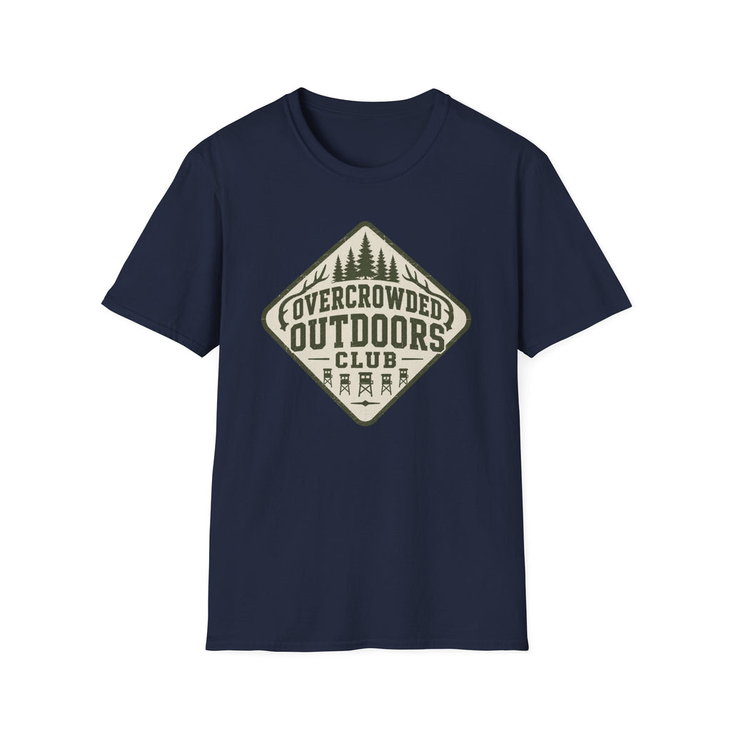 Overcrowded Outdoors Club T‑Shirt