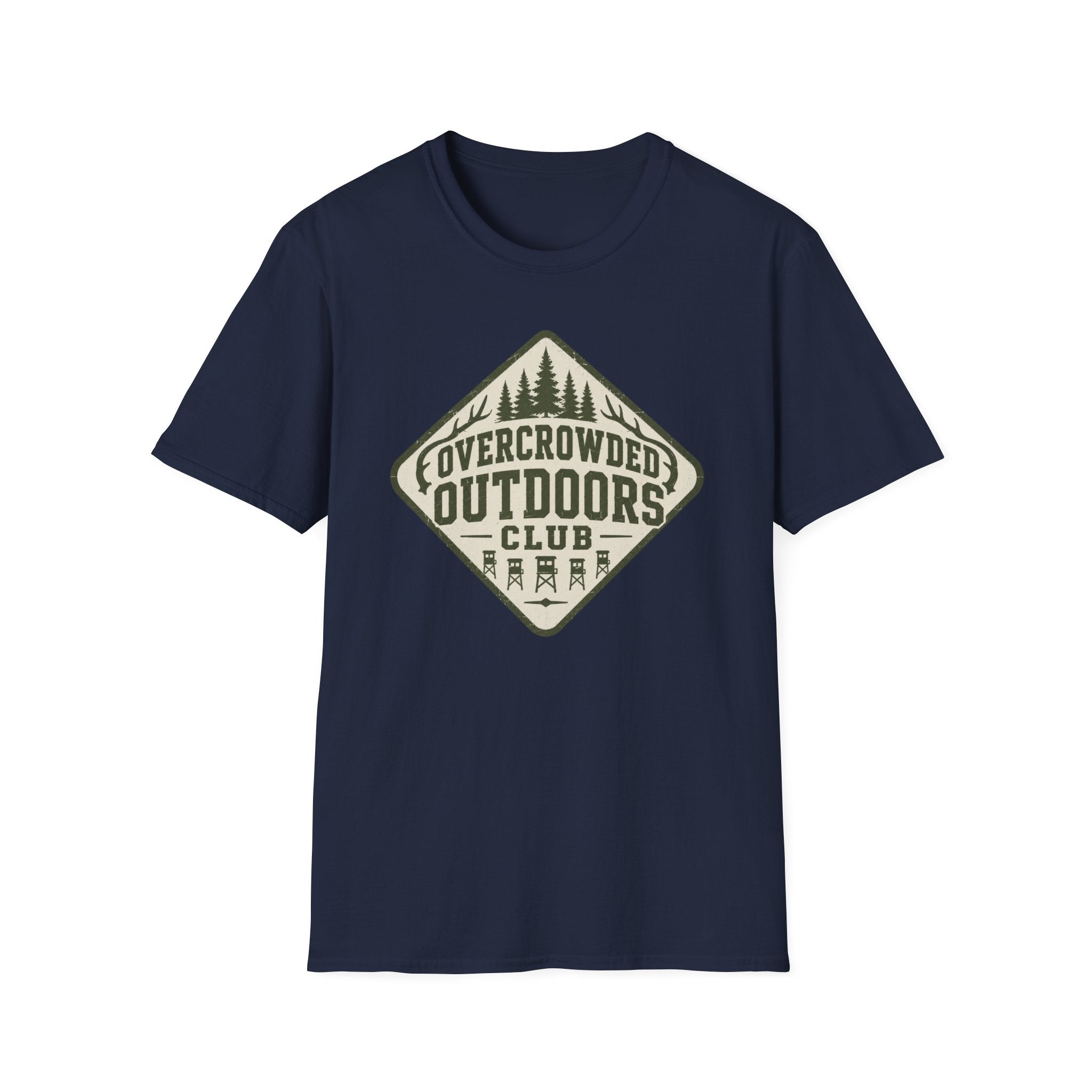 Overcrowded Outdoors Club T‑Shirt